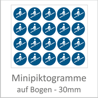 Minipikogramme DIN ISO 7010